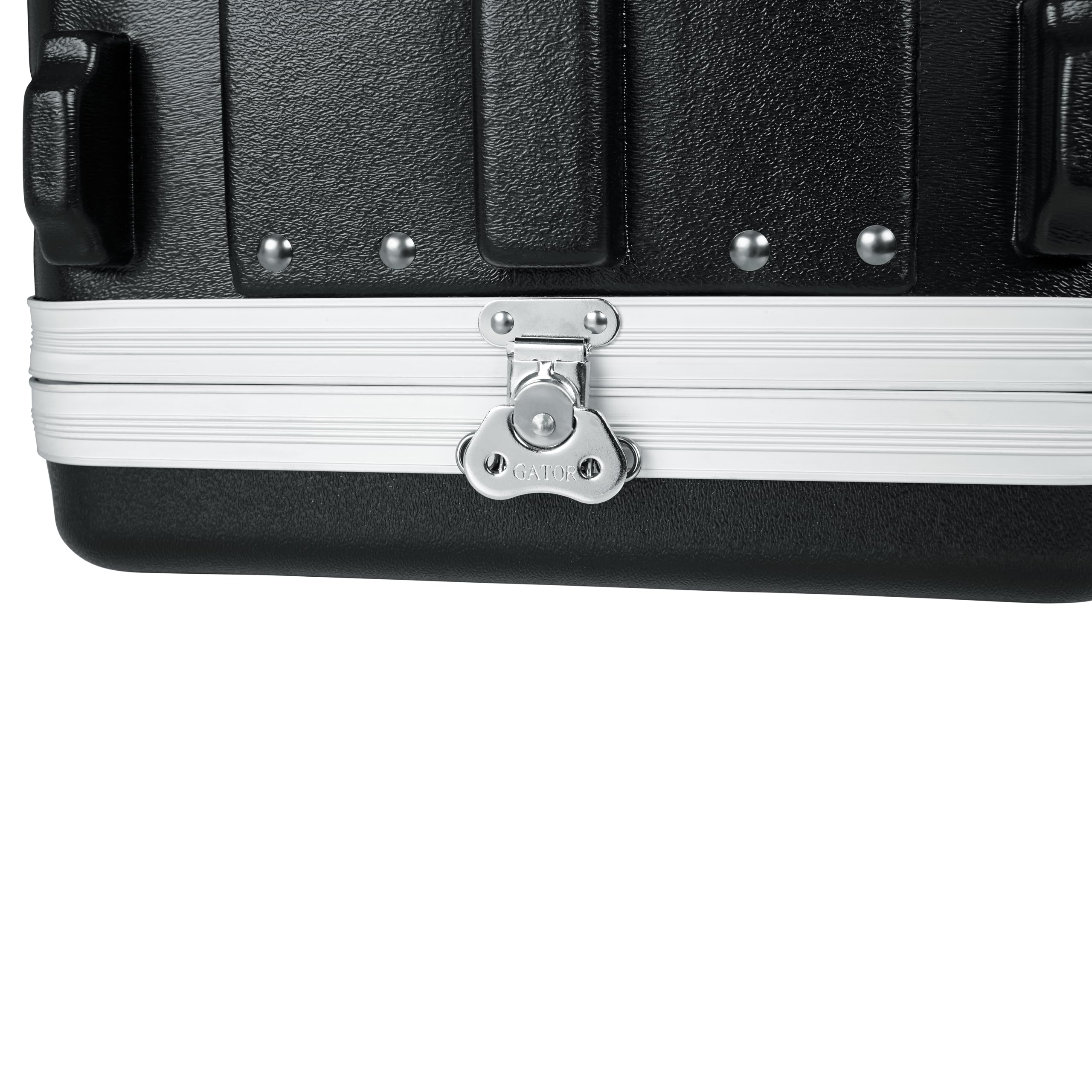 Gator Cases Lightweight Molded 6U Rack Case with Heavy Duty Latches, Shallow 14.25″ Depth (GR-6S)
