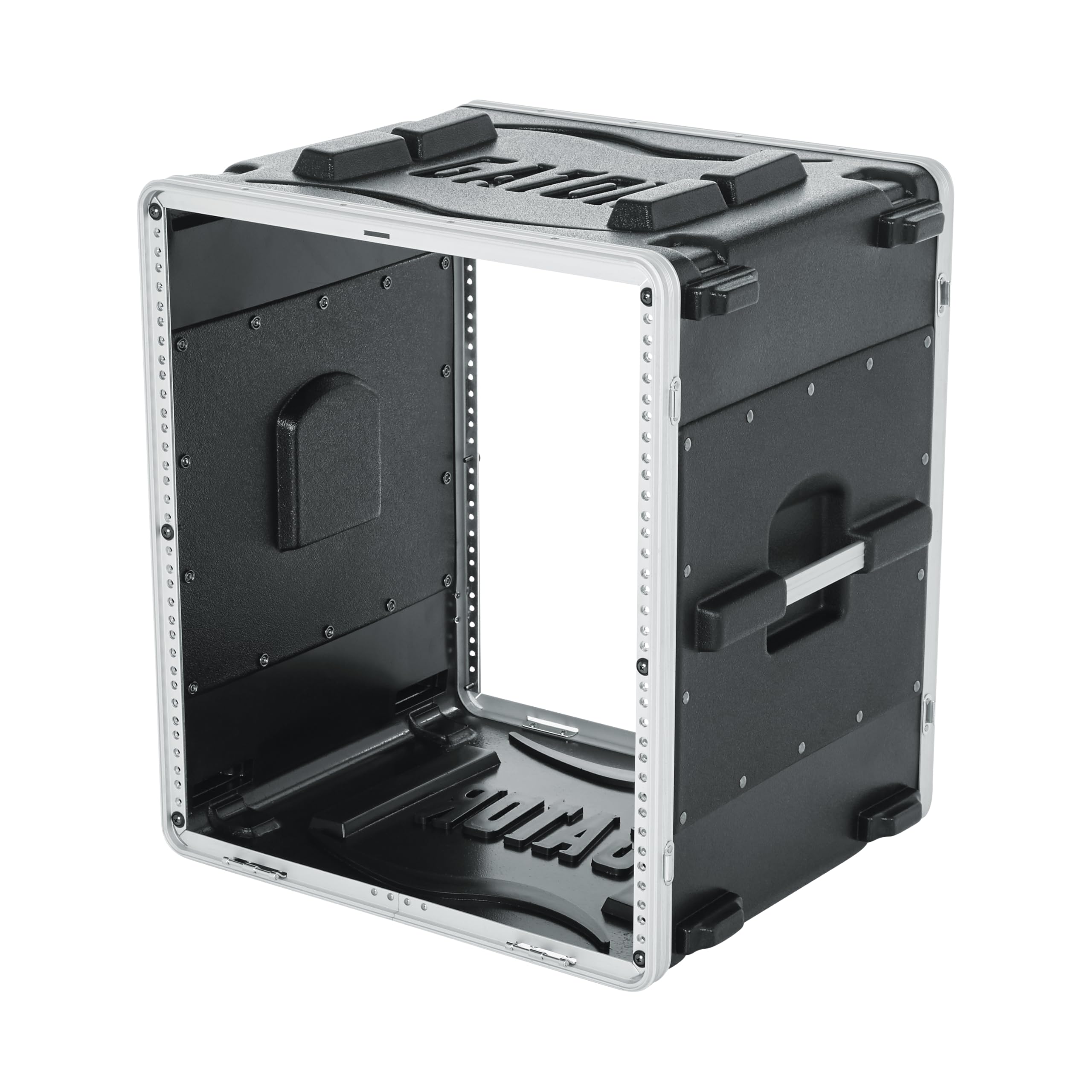 Gator Cases Lightweight Molded 12U Rack Case with Heavy Duty Latches, Standard 19.25″ Depth (GR-12L)