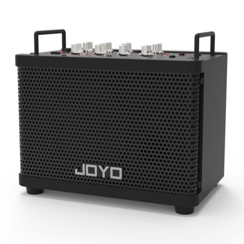JOYO 15W Portable Guitar Amp Combo | 9 Preamp Models + Looper, Drum Machine, Modulation, Delay & Reverb | Rechargeable Battery | Digital Modeling | for Practice, Solo & Small Gigs (DC-15S)