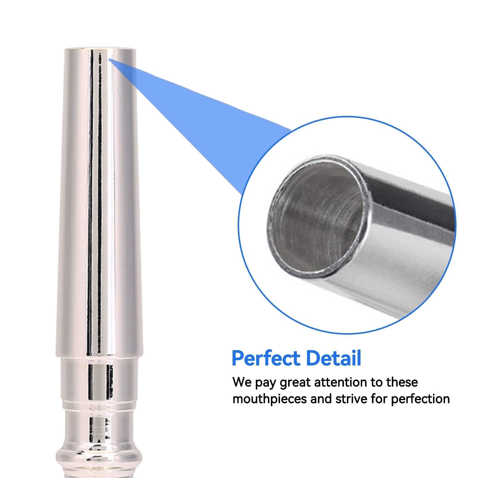 Bach Trumpet Mouthpiece 3C, New Silver Gold Plated Trumpet Mouthpiece 3C Size for Musical Instrument Accessory 3C Trumpet Mouthpiece (Silver)