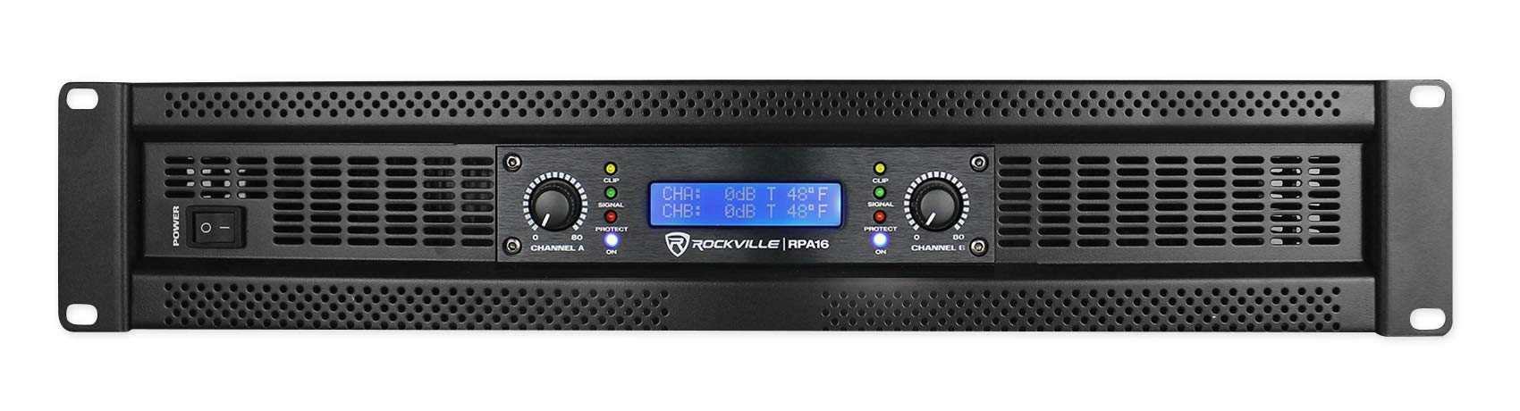 Rockville RPA16 2-Channel Professional/DJ Rack Mount Power Amplifier
