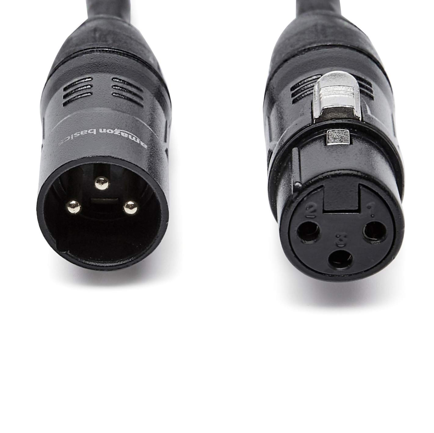 Amazon Basics XLR 4-Conductor Star Quad Balanced Microphone Cable – 25-Foot, Black