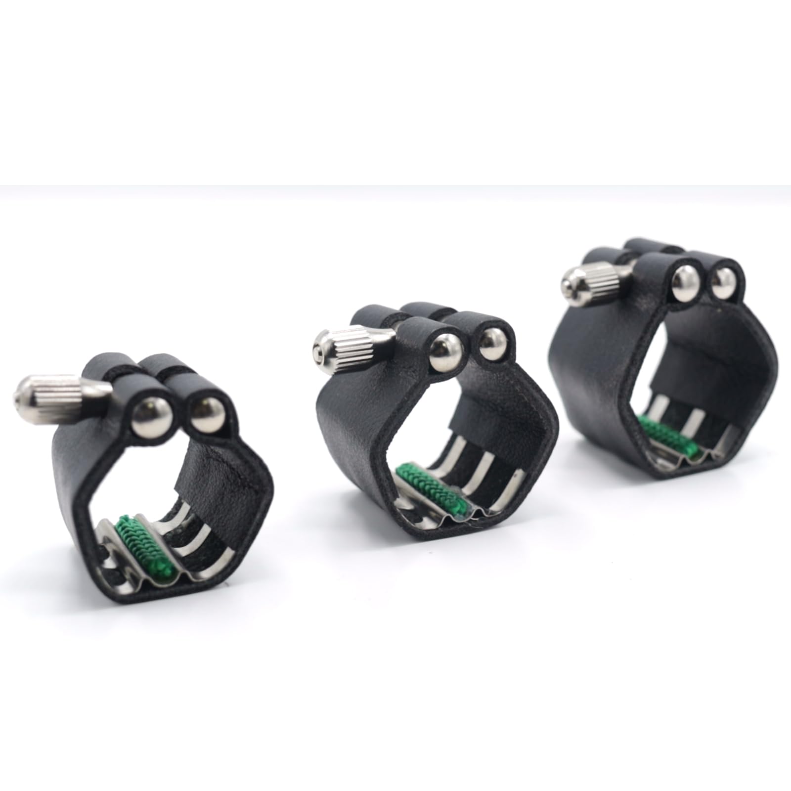 CashBeat Alto Sax Ligature, Adjustable Synthetic Leather Reed Holder