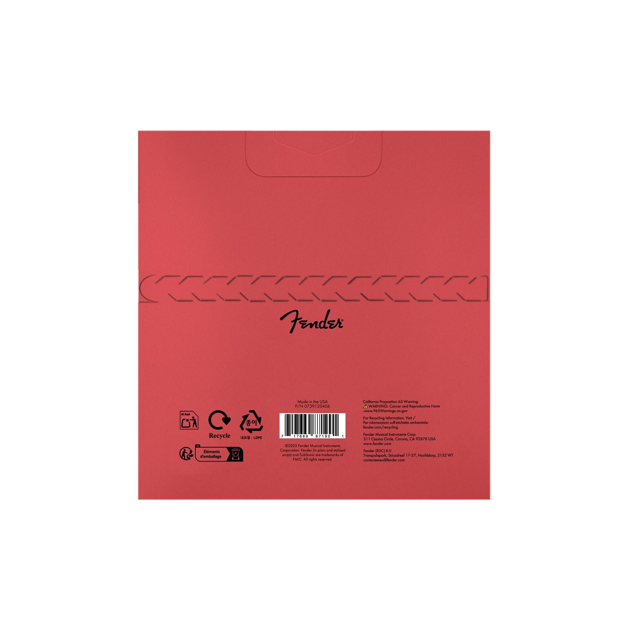 Fender Bass Strings – .58-.011