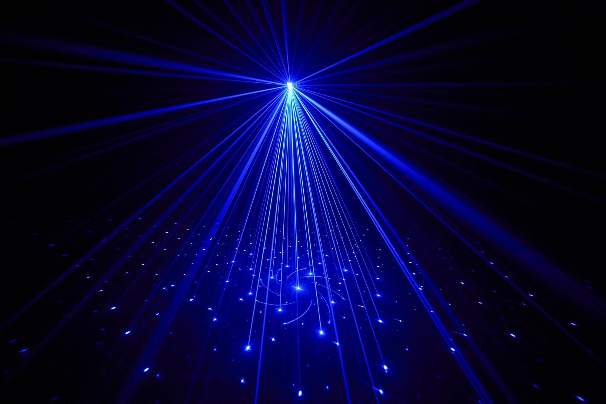 DJ Lights for Parties, Pro 7 in 1 DMX & Sound Activated DJ Lights Show Machine with Disco Ball Light, UV Black Lights – Sound Activated LED Lighting for Home, Karaoke, Birthday and DJ Events World Cup