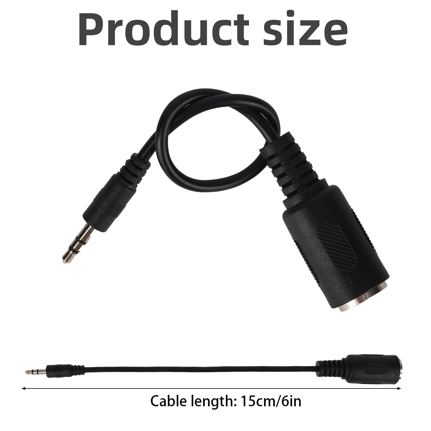 BTFO 2pcs Type-A MIDI to 3.5mm Adapter