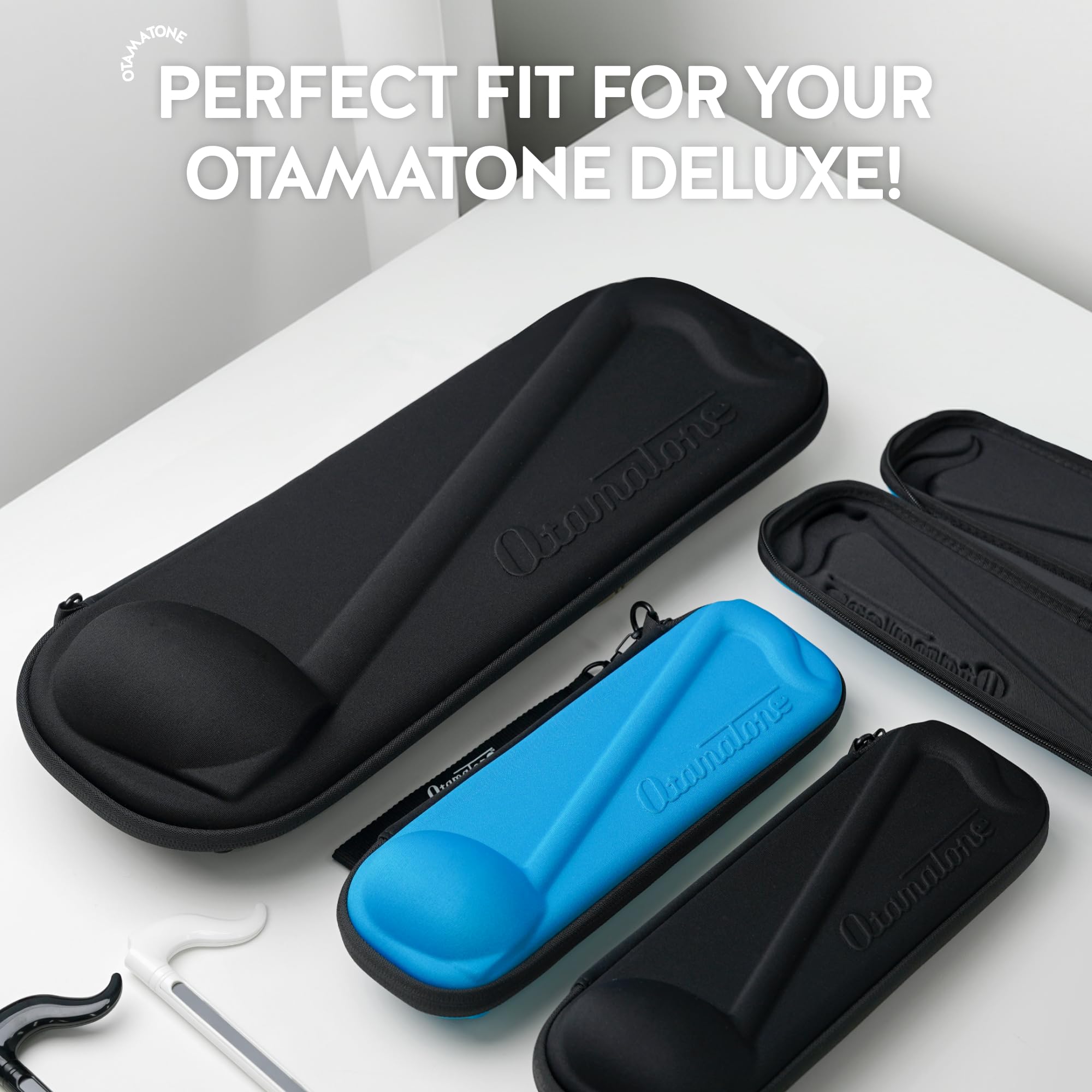 Otamatone Official Slim Case for Deluxe Size (17.25 inch) – Black