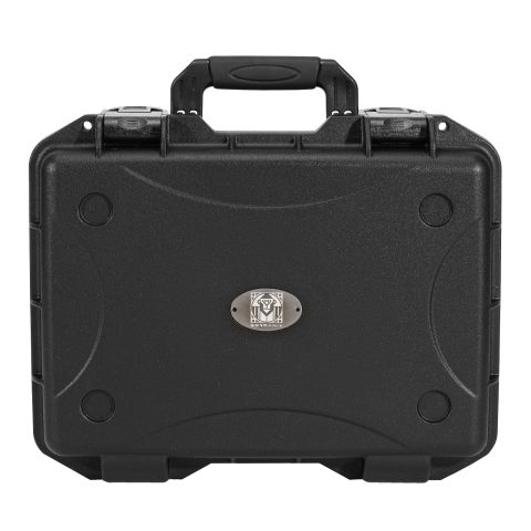Waterproof Hard Case with Foam 16.5 x 13 x 6.9 Inch, IP67 Hard Storage Case with Customizable Foam Insert, Protective Storage Case for Microphone, Camera, Electronics, Drone, Tools & Equipment