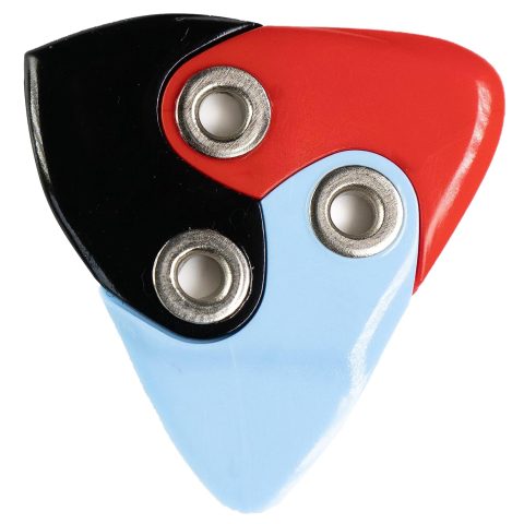 Black Mountain Asteroid Guitar Pick – Three-in-One Multi-Material Pick