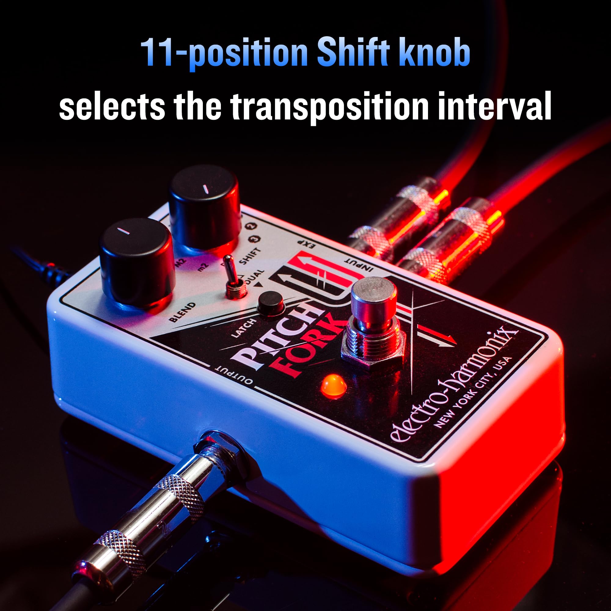 Electro-Harmonix Pitch Fork Polyphonic Pitch Shift Pedal