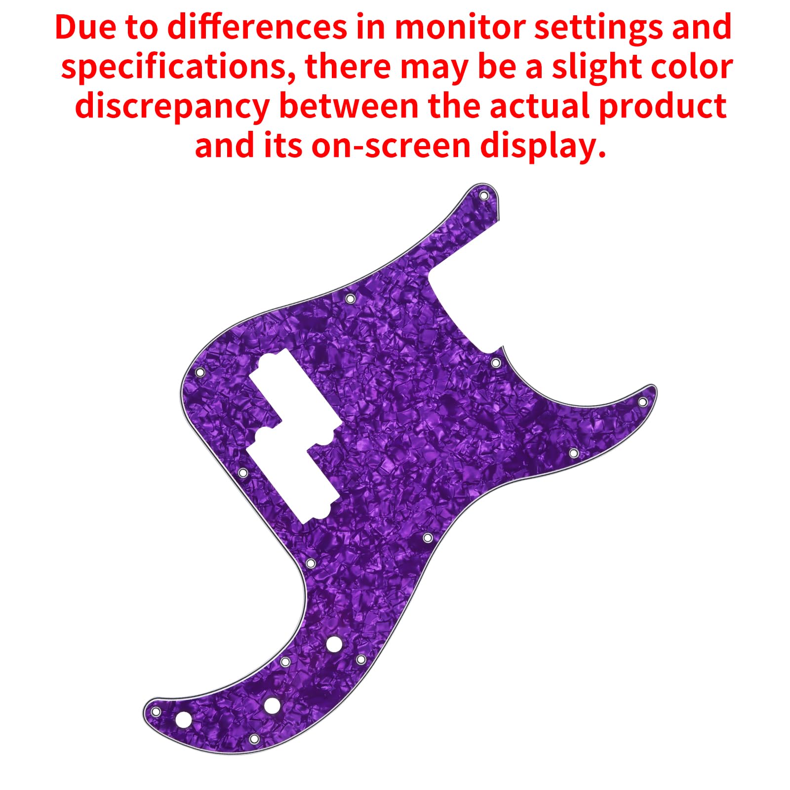 Banworks Precision Bass Pickguard 4-Ply 13-Hole P Bass PB Scratch Plate