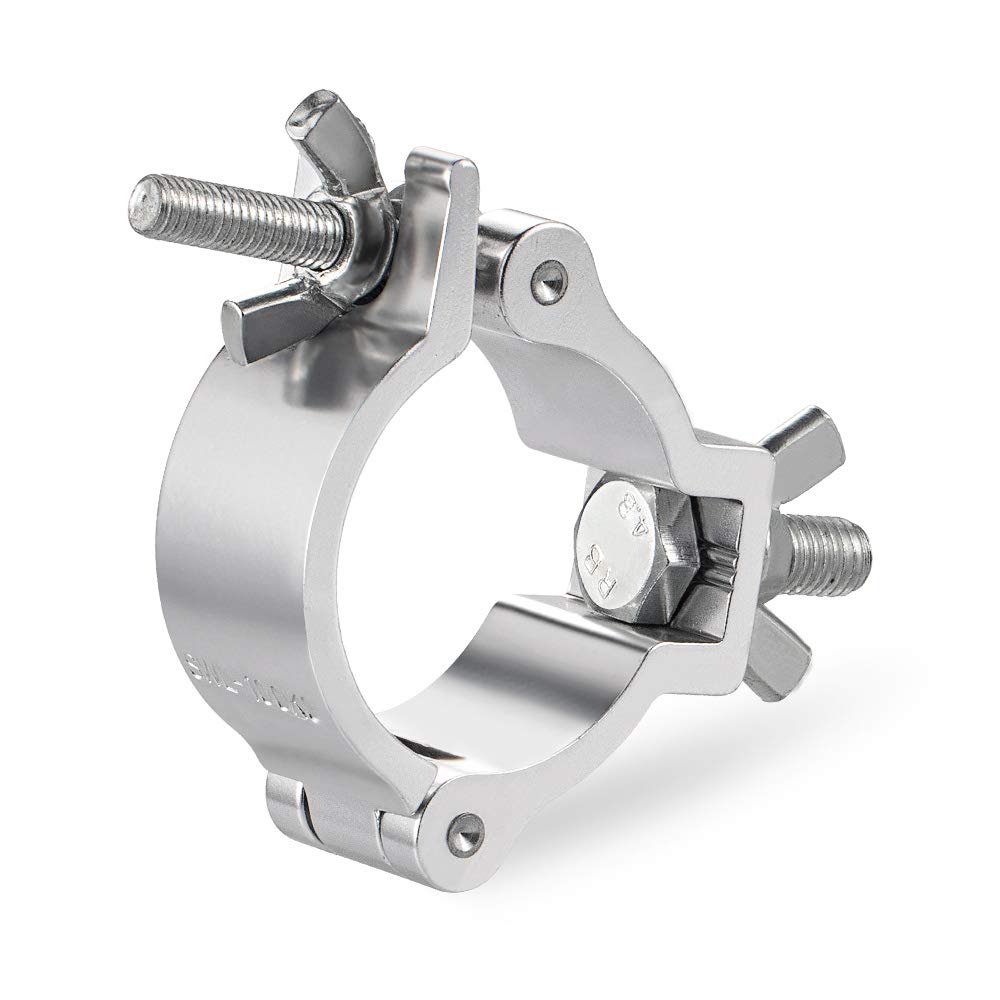 WorldLite Truss Clamps 2 Inch, 8 Pack Premium Stage Lighting O Clamps