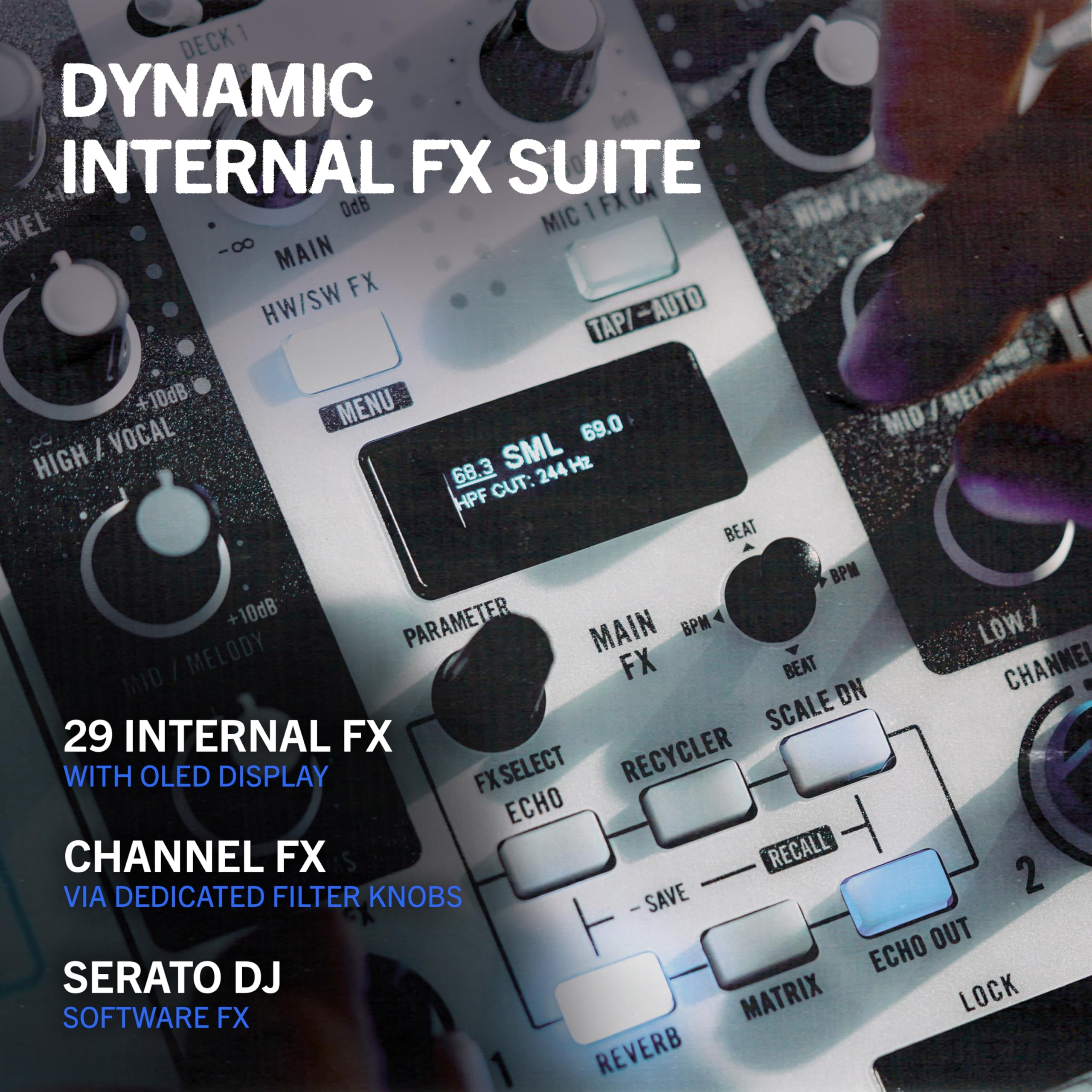 RANE ONE MKII Motorized Serato DJ Controller