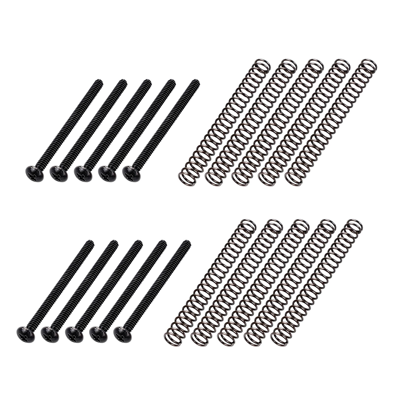 Banworks USA Vintage Phillips-Head Humbucker Pickup Height Screws & Springs