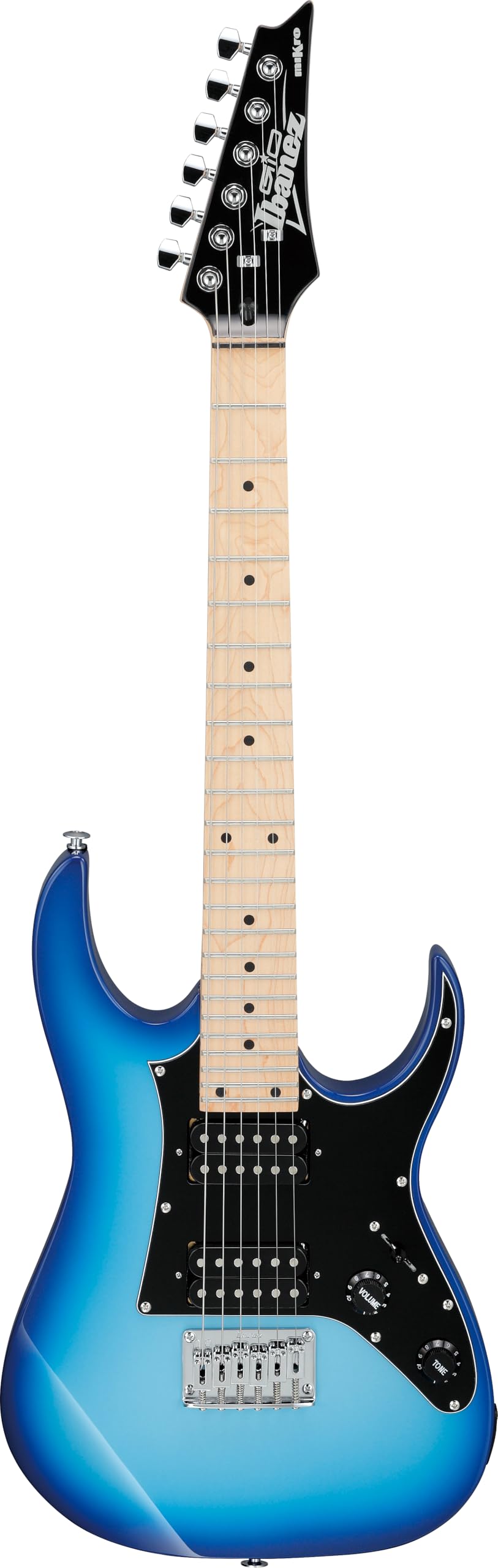 Ibanez GRGM21MBLT GRGM21 GIO Mikro Electric Guitar, Blue Burst