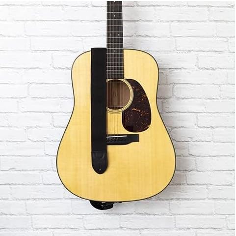MARTIN Nylon Pickholder Guitar Strap – Black | Comfortable, Durable, and Built for Everyday Use