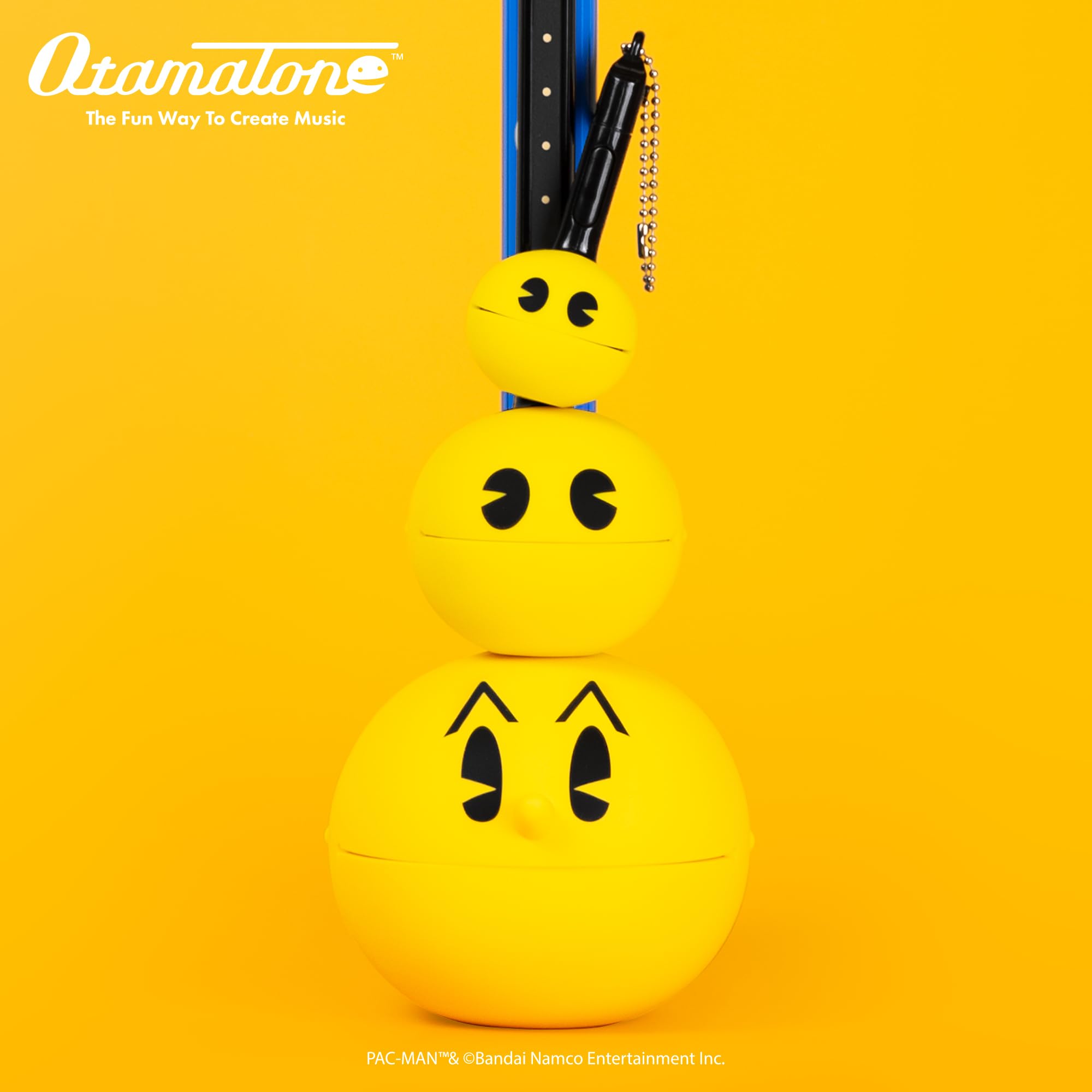 Otamatone PAC-MAN Japanese Electronic Synthesizer Musical Instrument Toy