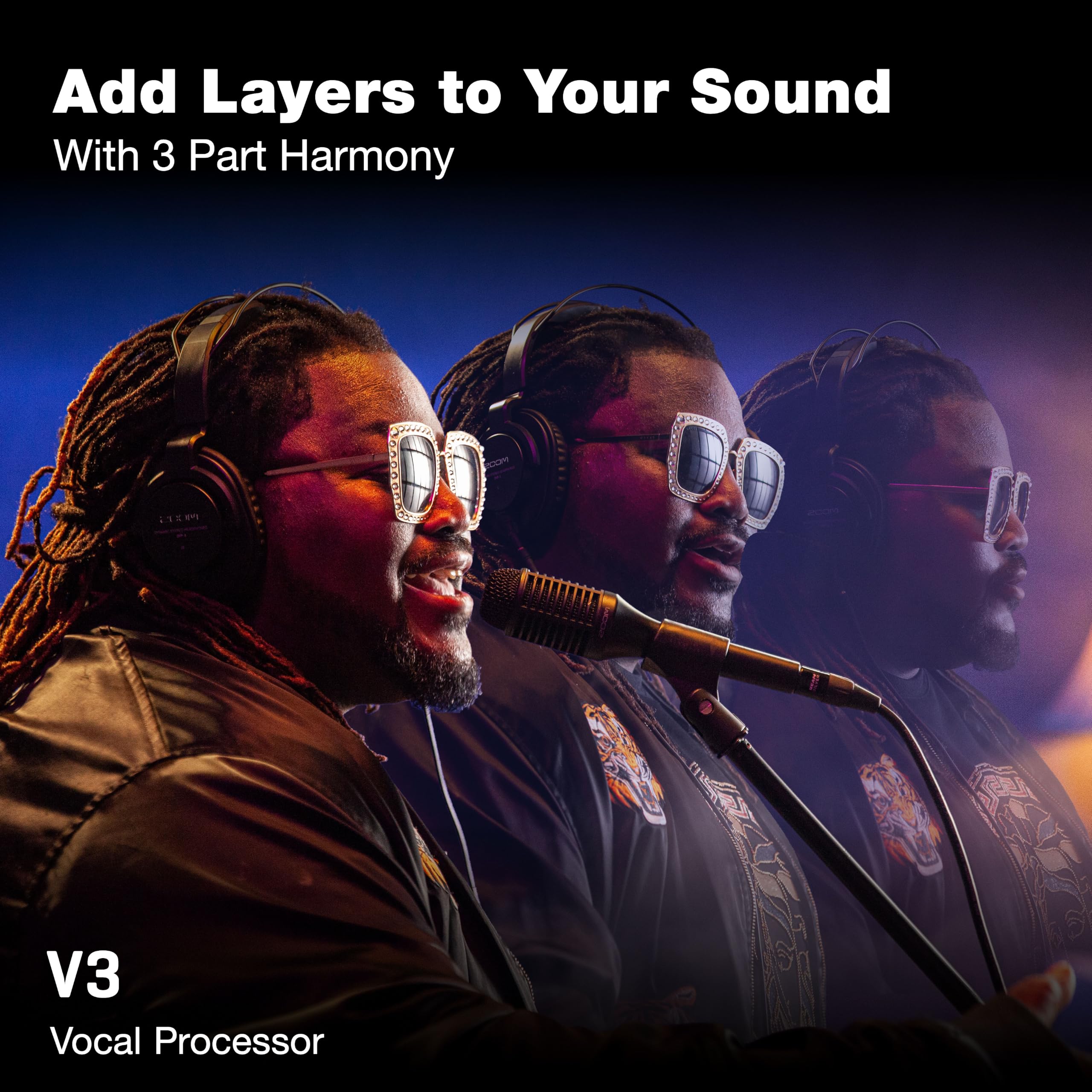 Zoom V3 Vocal Processor for Streaming & Live Performance