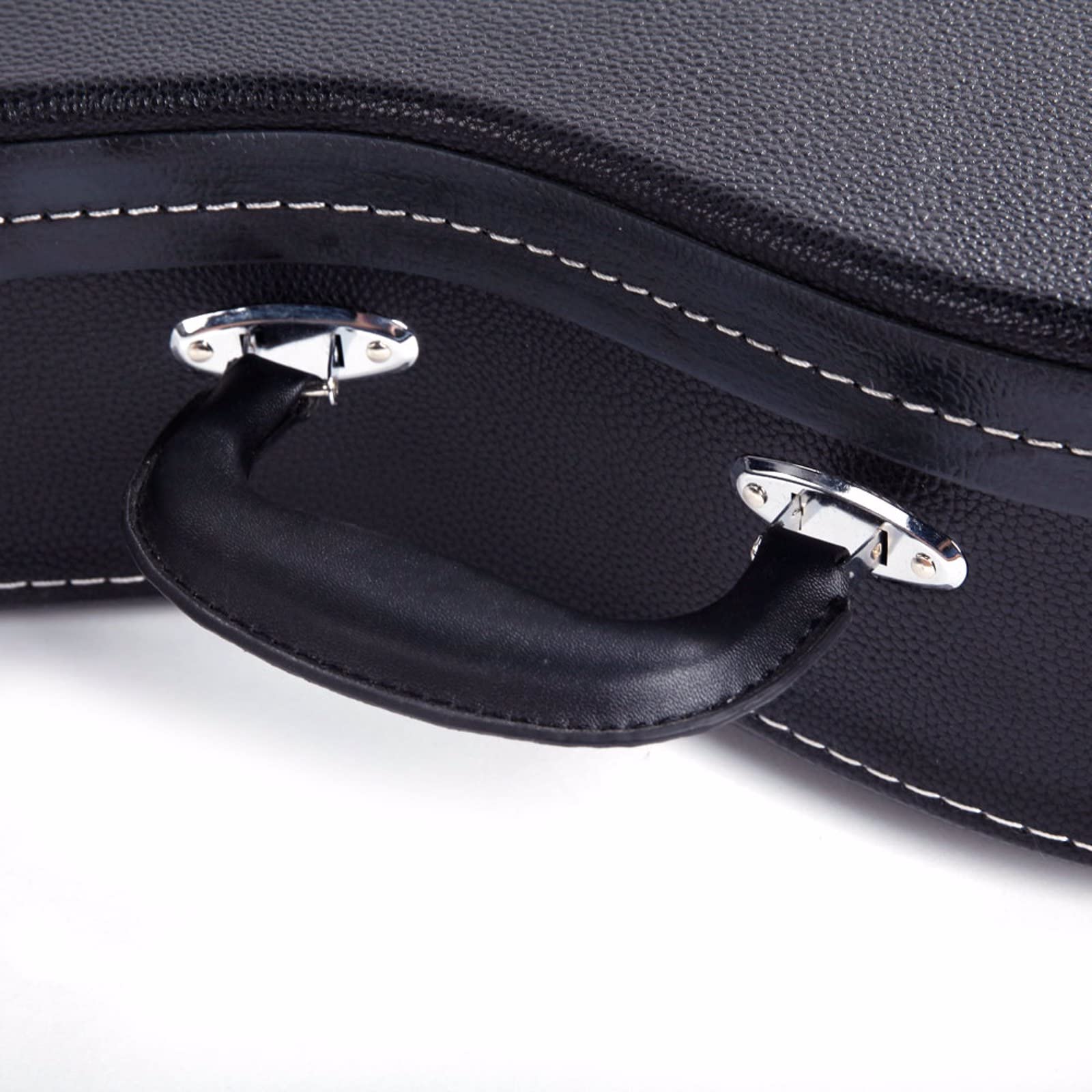 Ktaxon A-Style Mandolin Hard Case Deluxe Leather