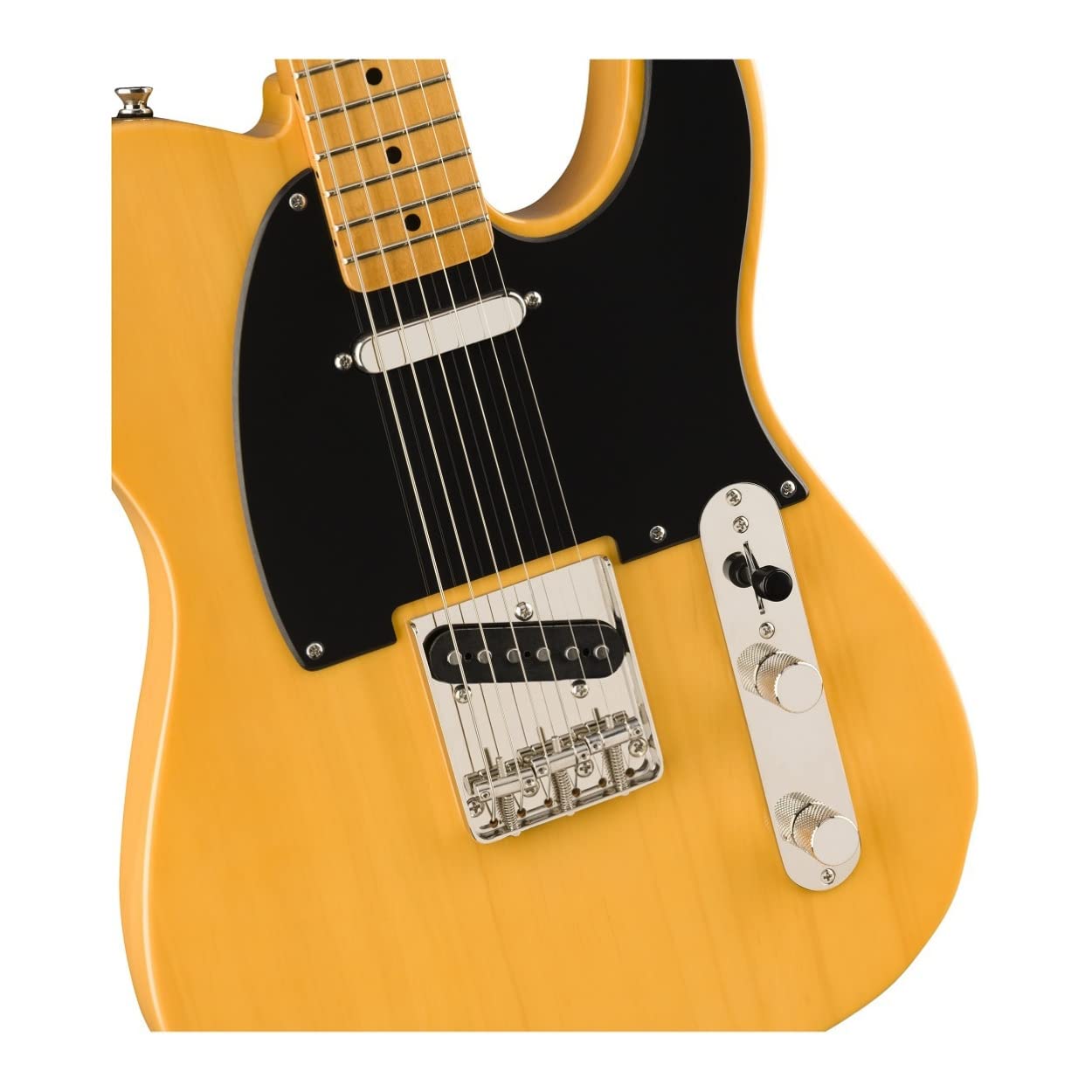 Fender 0374030550 Squier Classic Vibe 50s Telecaster Electric Guitar, Butterscotch Blonde
