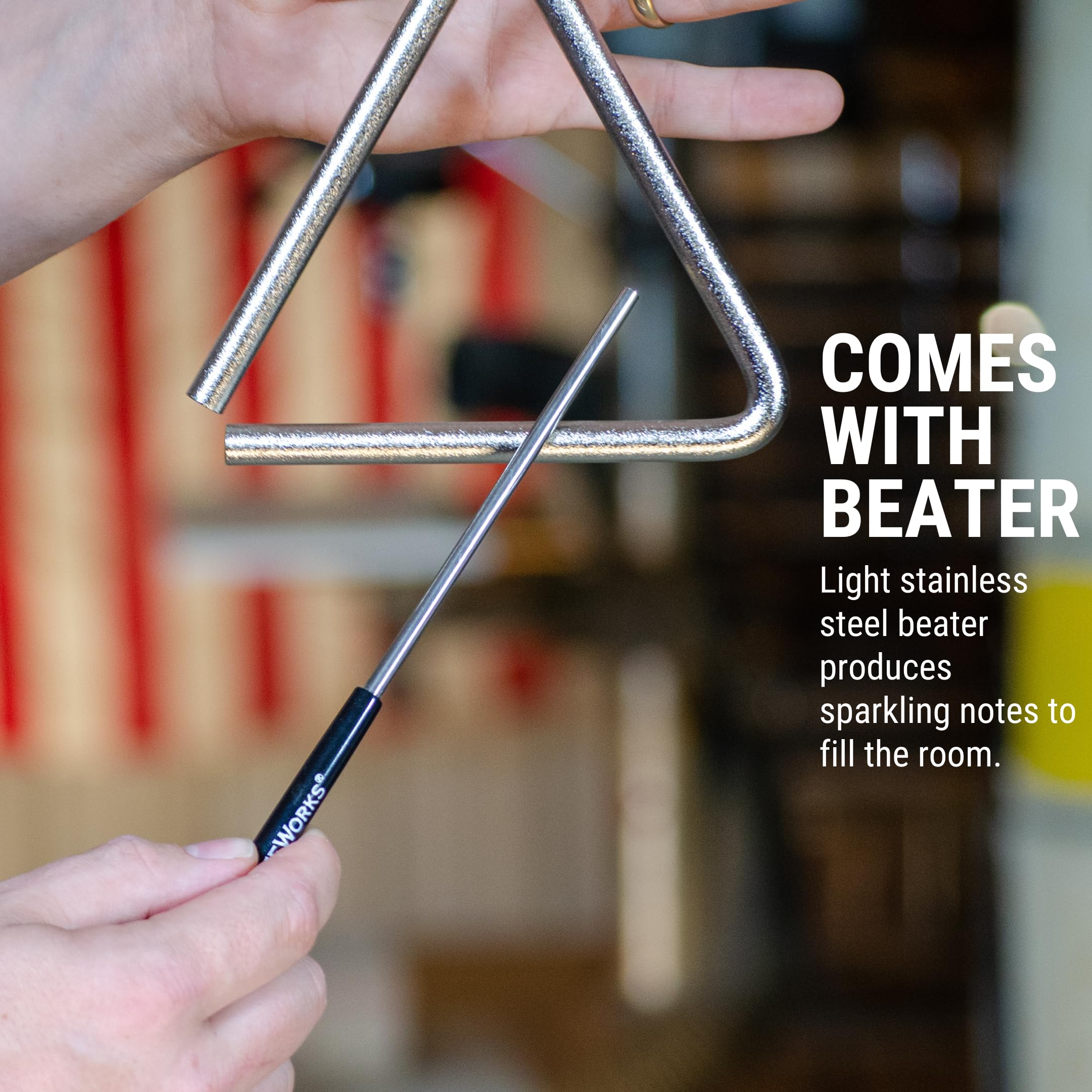 Treeworks Triangle Musical Instrument — MADE IN U.S.A. Percussion