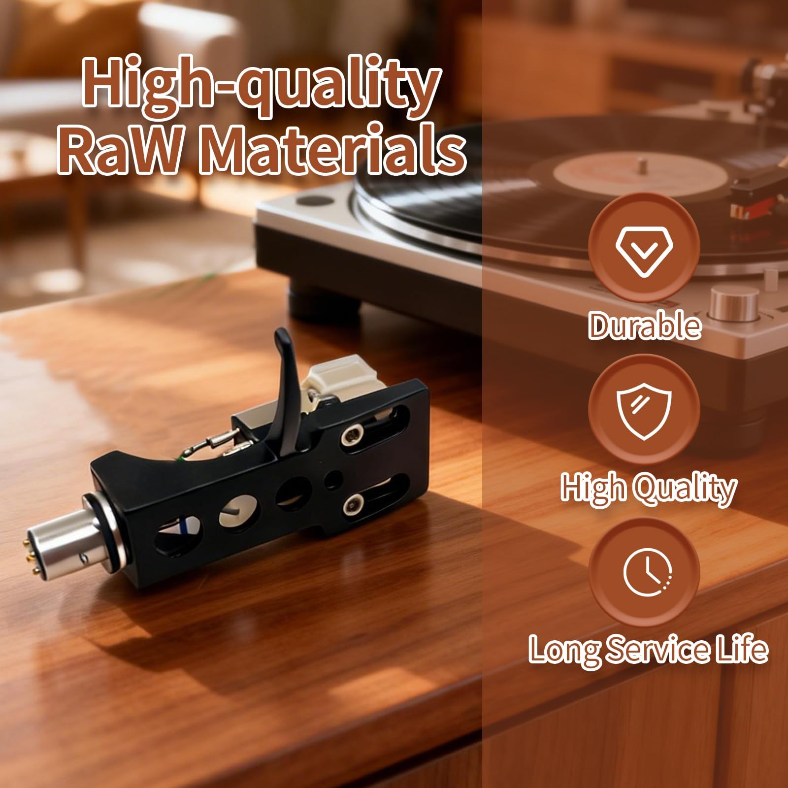 AT-3600L Cartridge Headshell, Replacement for Technics