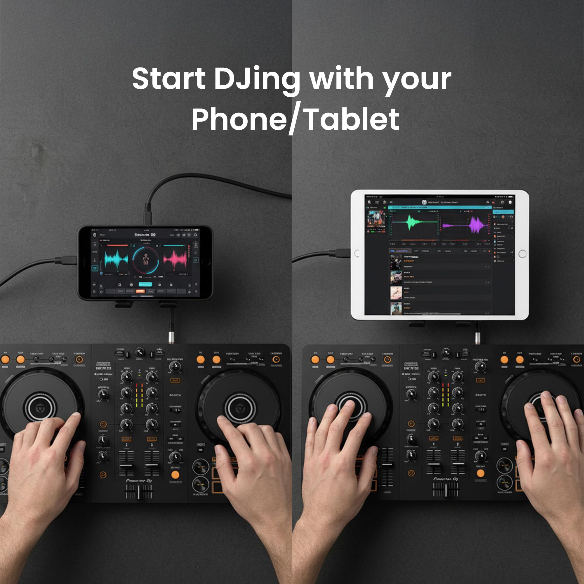 Pioneer DJ FLX4 2-Channel DJ Controller – Black