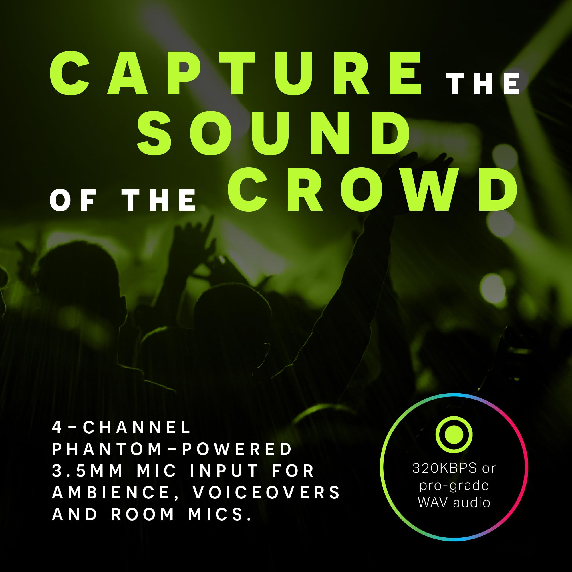 Evermix Box 5 DJ Audio Interface – Record and Livestream DJ Sets in High Quality, iOS and Android Compatible, Black