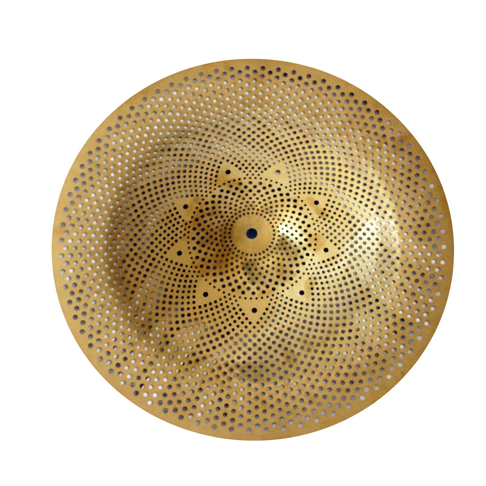 Arborea Low Volume Cymbal 18″ China Mute Golden Drum Cymbal For Practice