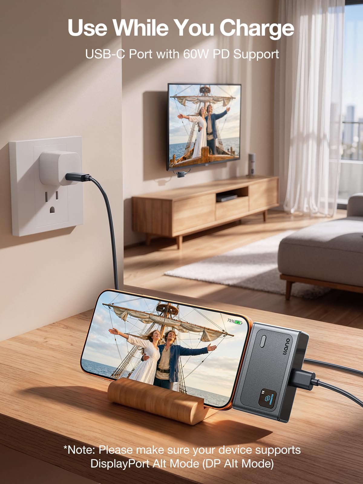 llano S9 USB-C Wireless HDMI Transmitter and Receiver, 328FT/100M