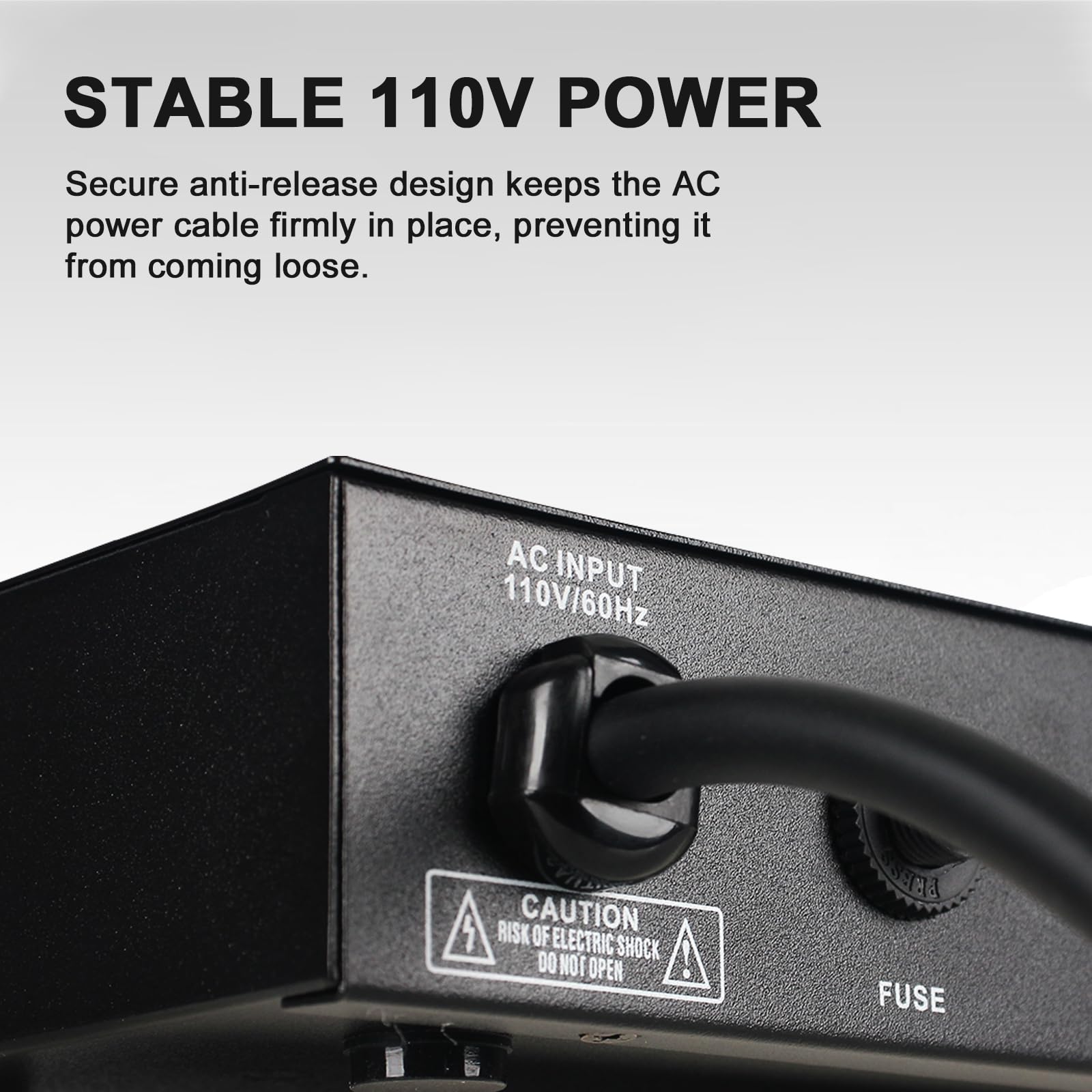 TONALUXE Power Conditioner for Audio Equipment, 10 Outlets 30A Rack Mount Audio Digital Pro Power Supply Controller Regulator for Home Theater Sound System Stage Studio (MU-210FX)