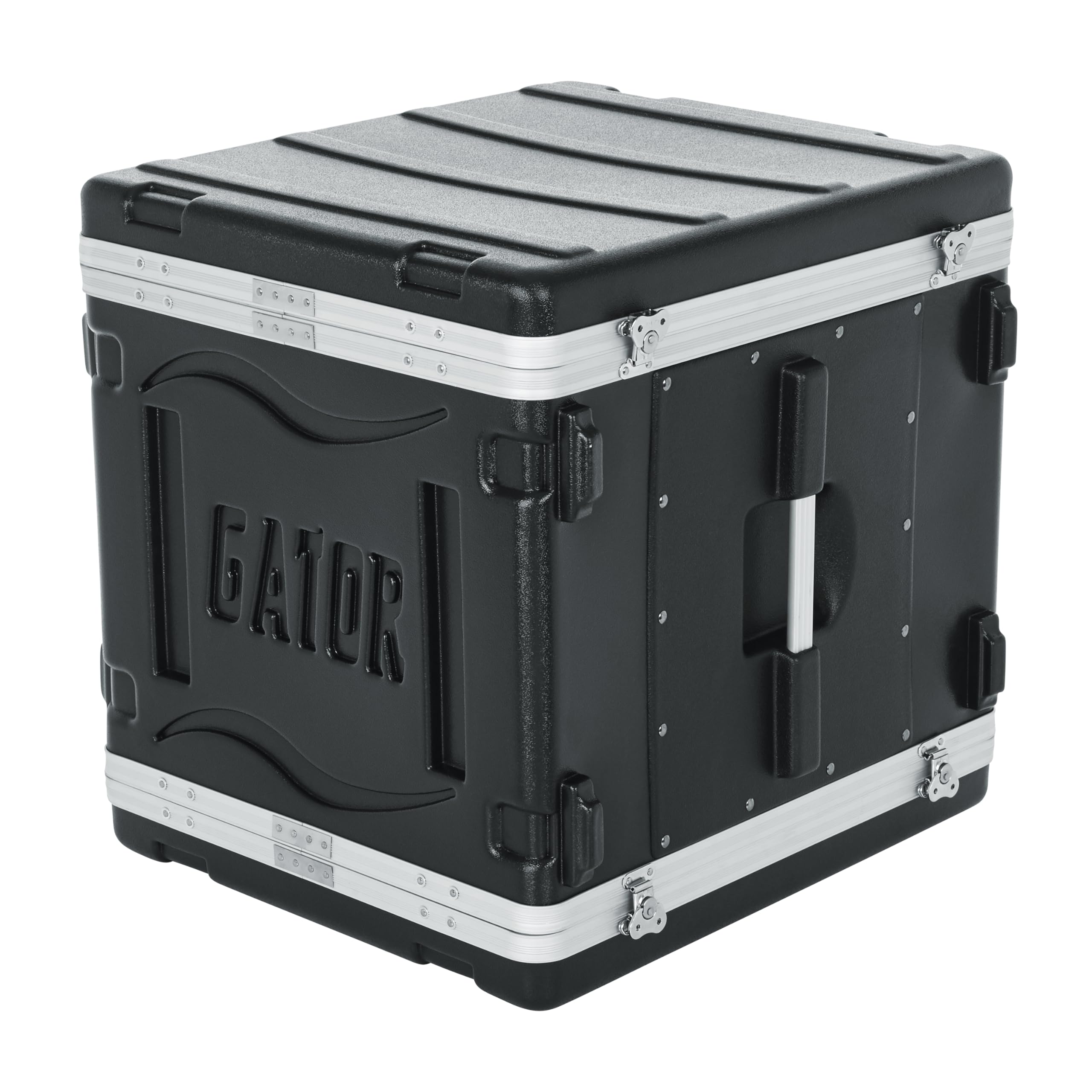 Gator Cases Lightweight Molded 12U Rack Case with Heavy Duty Latches, Standard 19.25″ Depth (GR-12L)