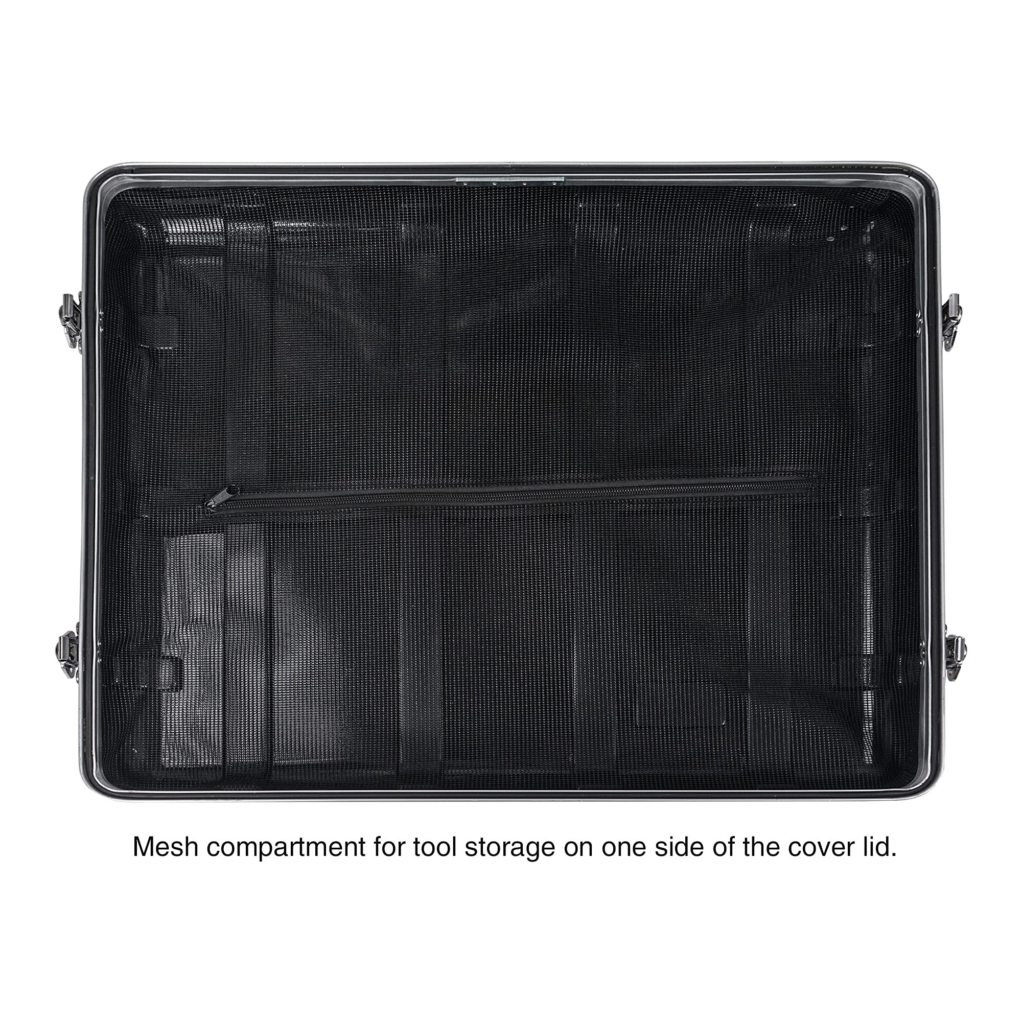 Sound Town Lightweight 8U PA DJ Rack/Road Case with 7U Rack Space, ABS Construction, 19” Depth, Retractable Handle, Wheels and Heavy-Duty Latches (STRC-A8UT)