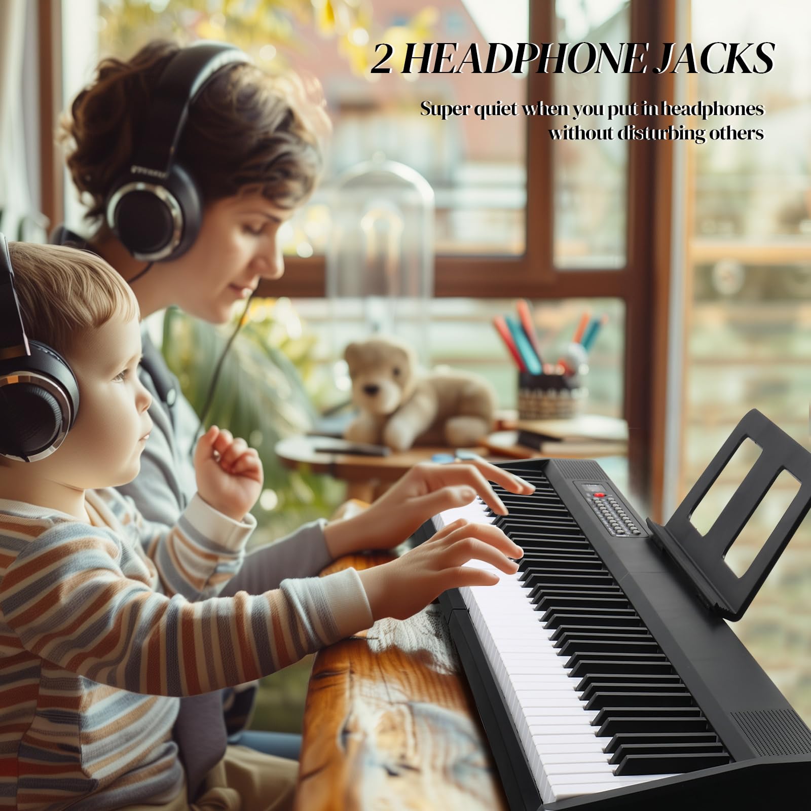 Ktaxon 88 Key Foldable Electronic Keyboard Piano, Electric Piano