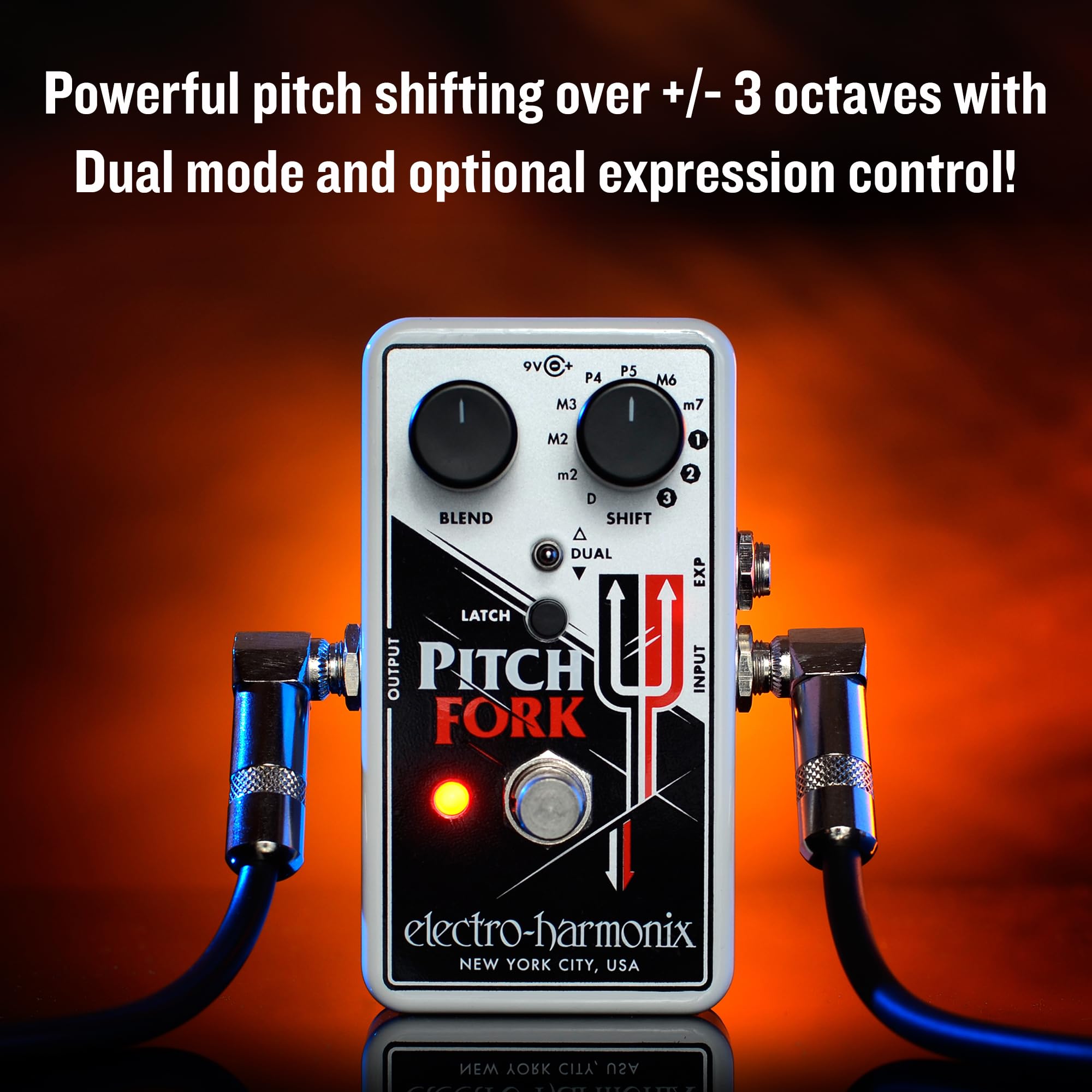 Electro-Harmonix Pitch Fork Polyphonic Pitch Shift Pedal