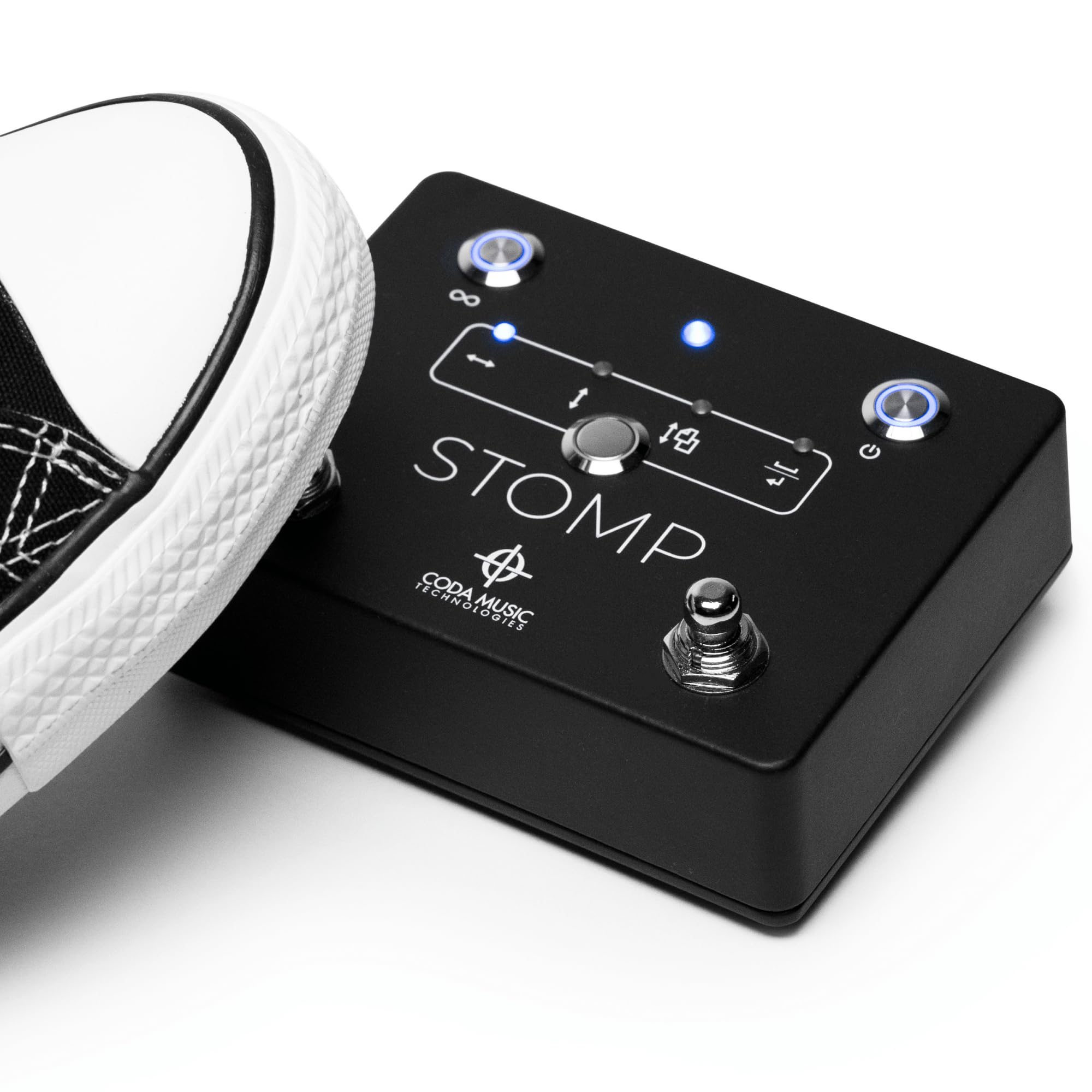 Stomp Bluetooth Page Turner for iPad & Tablets, Hands-Free Foot Pedal