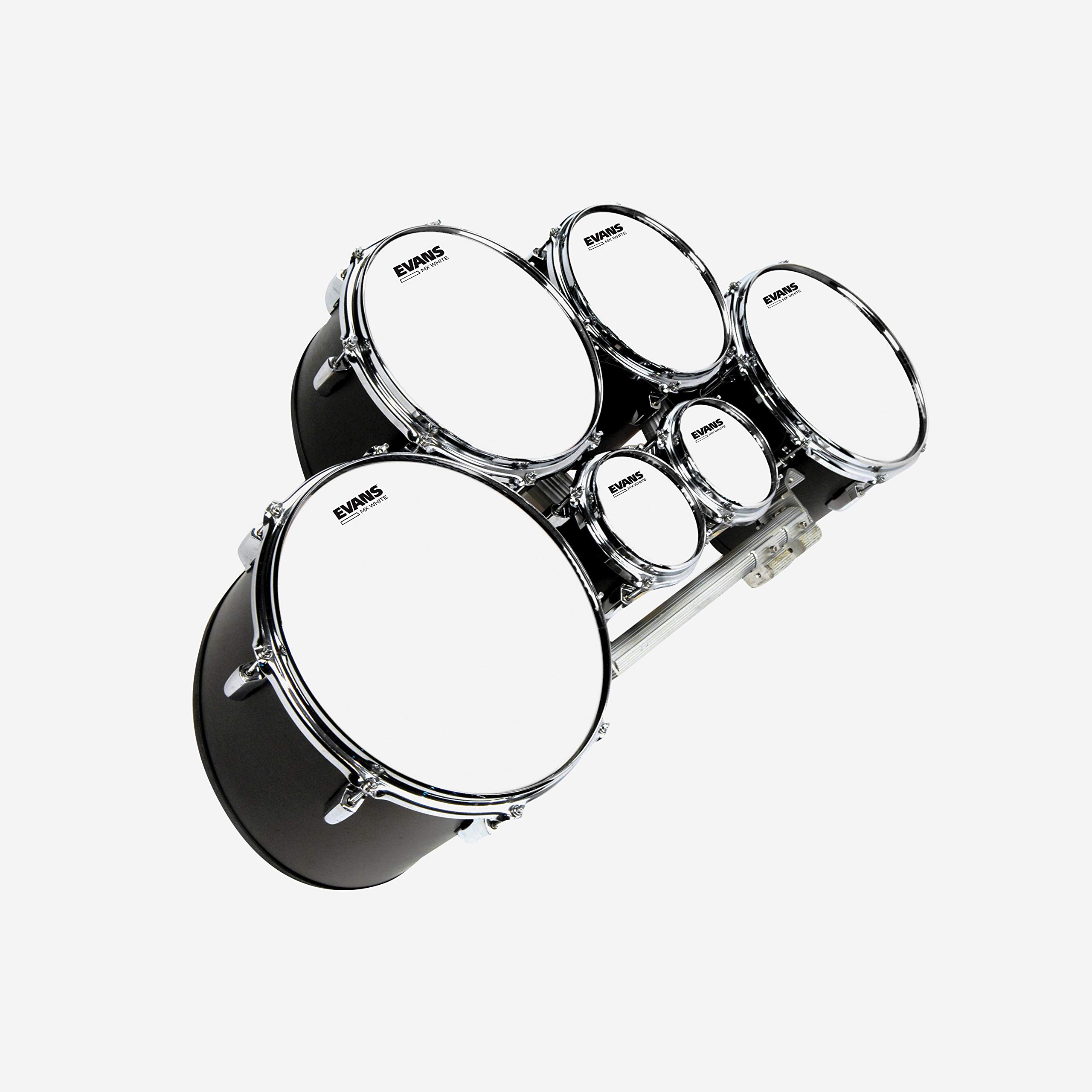 Evans MX White Marching Tenor Drumhead, 13 Inch