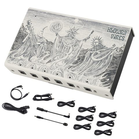 Klowra Vires Dual-Isolated Guitar Pedal Power Supply