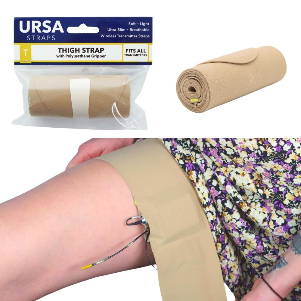 URSA Thigh Straps – Beige (Standard Pouch) 63 x 10cm