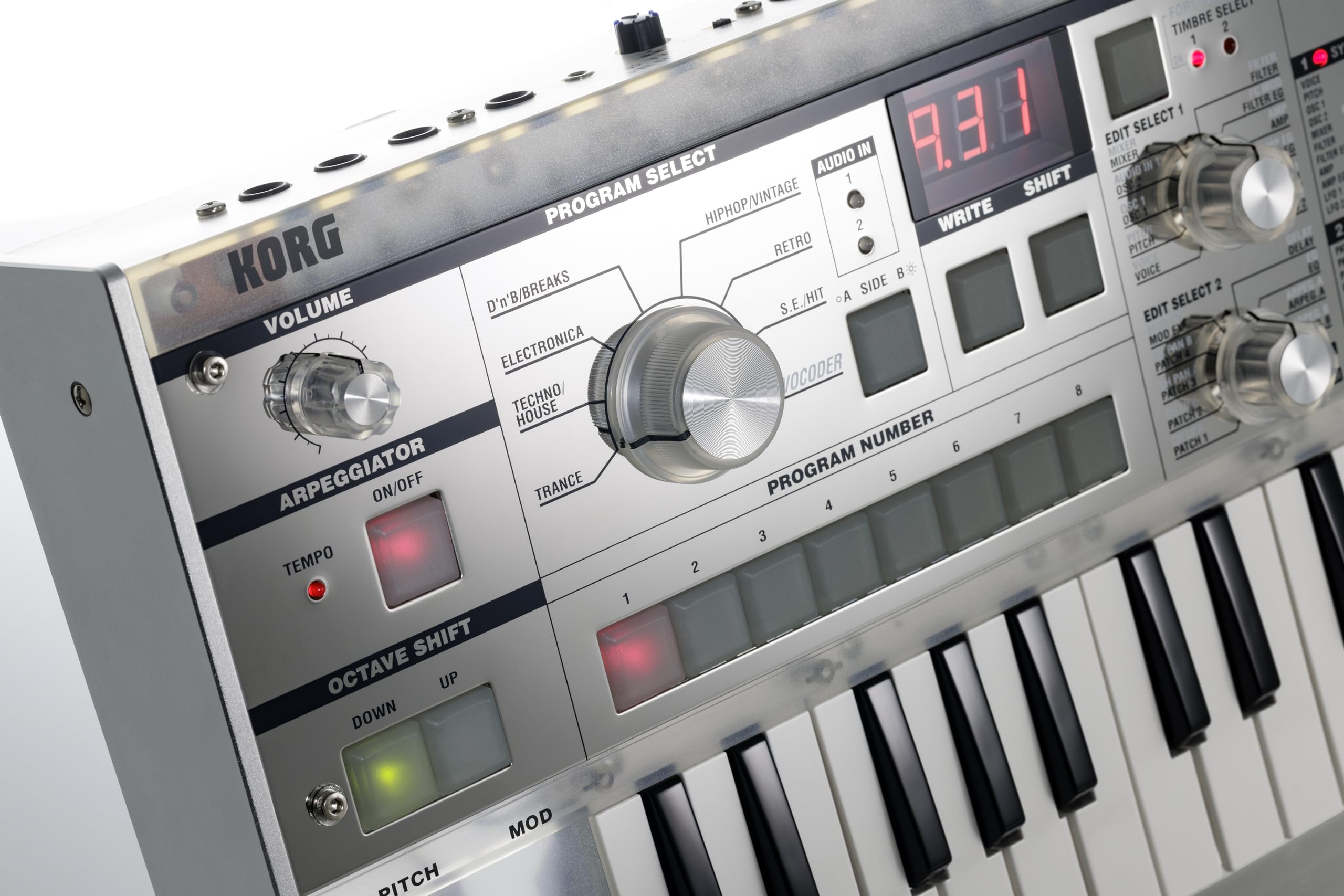 Korg – MicroKorg Crystal – Synthesizer/Vocoder – 20th-Anniversary Model