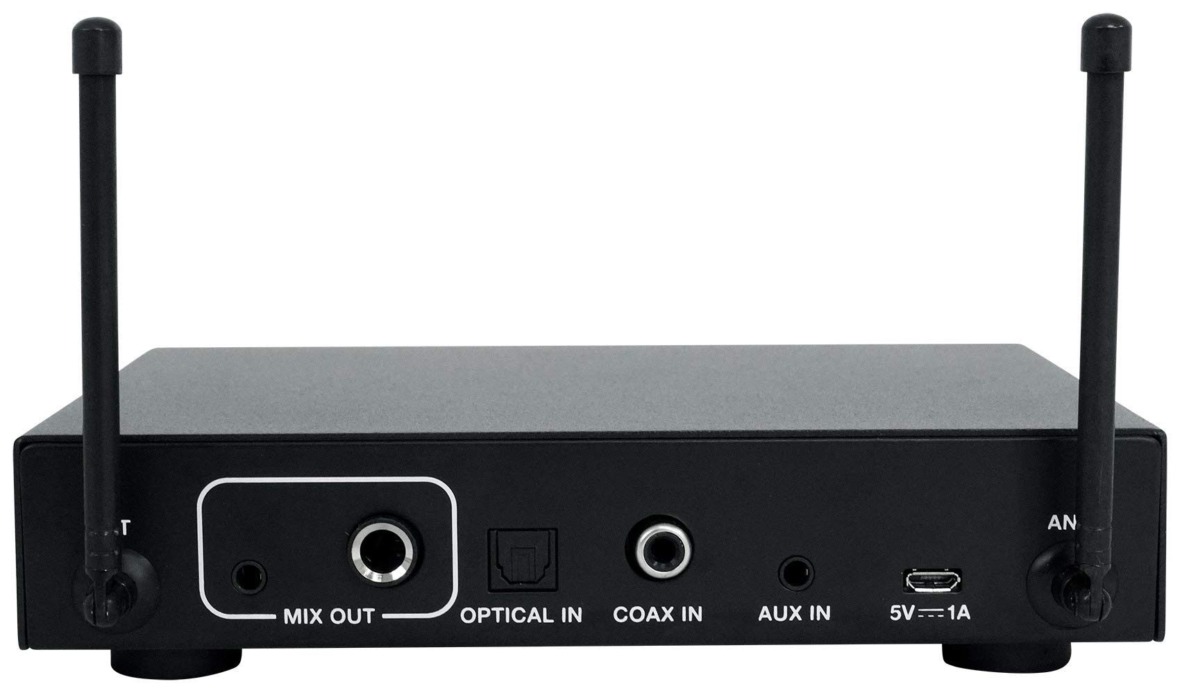 Rockville RKI65BT Dual UHF Bluetooth Wireless Microphone Karaoke Interface