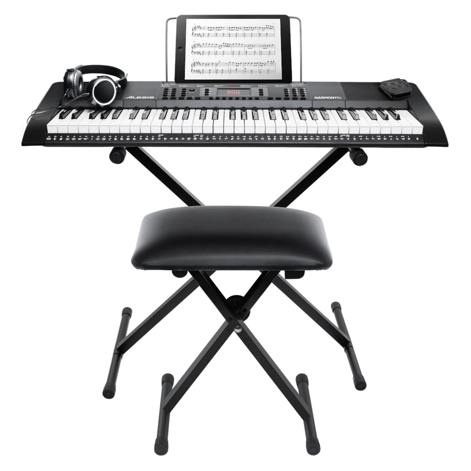 Alesis Harmony 61-key Portable Arranger Keyboard (Renewed)