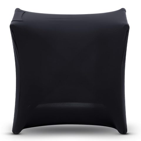 SmoothNovelty Universal DJ Scrim Cover with Pocket for X Stand, Black