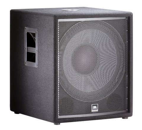 JBL Professional JRX218S Portable PA, Line Array, Stage Subwoofer, 1400W Power Handling, Passive, Non-Powered, 18-Inch, Black