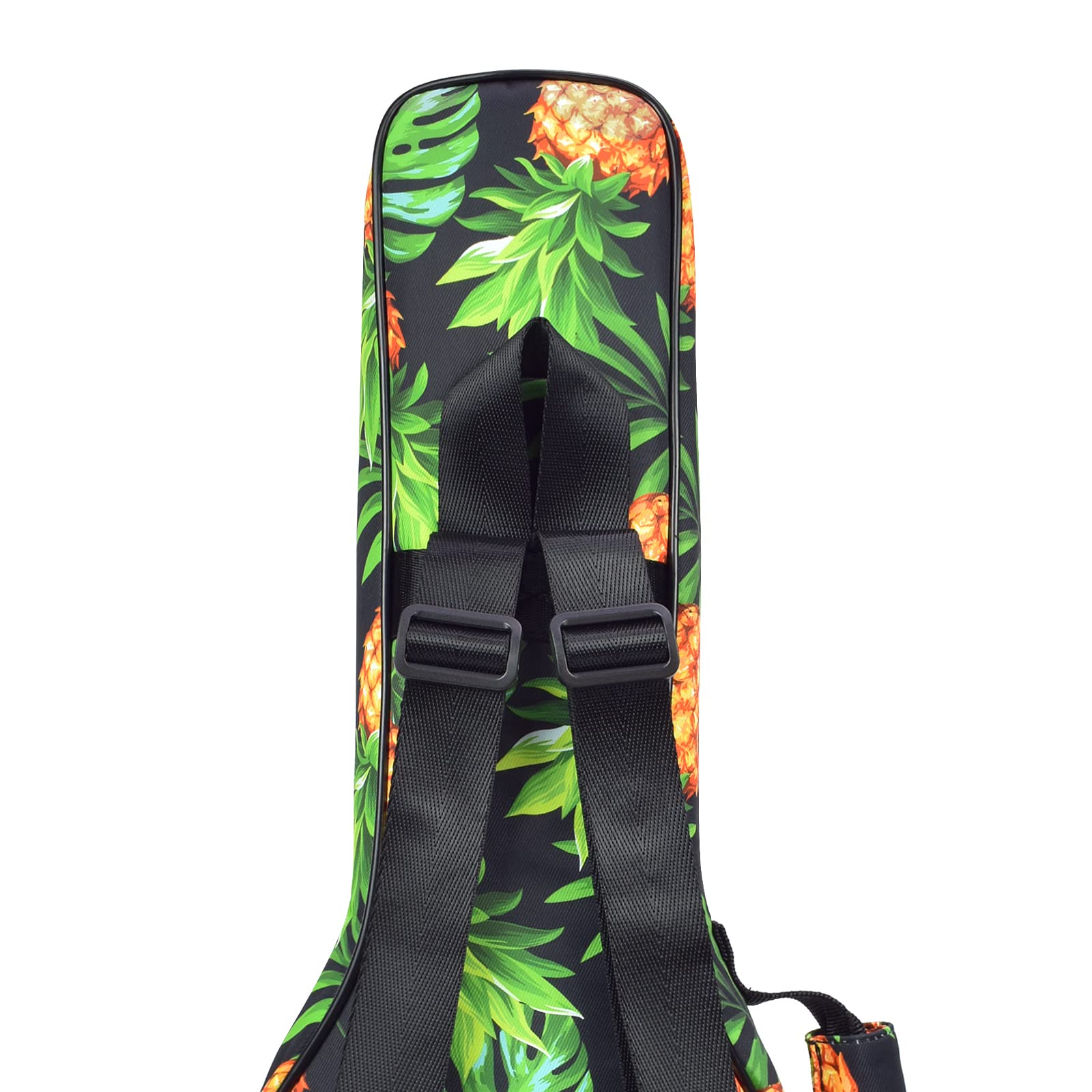 CLOUDMUSIC Ukulele Case Gig Bag Padded Backpack For Tenor 26″ Inch(Tenor,Pineapple)