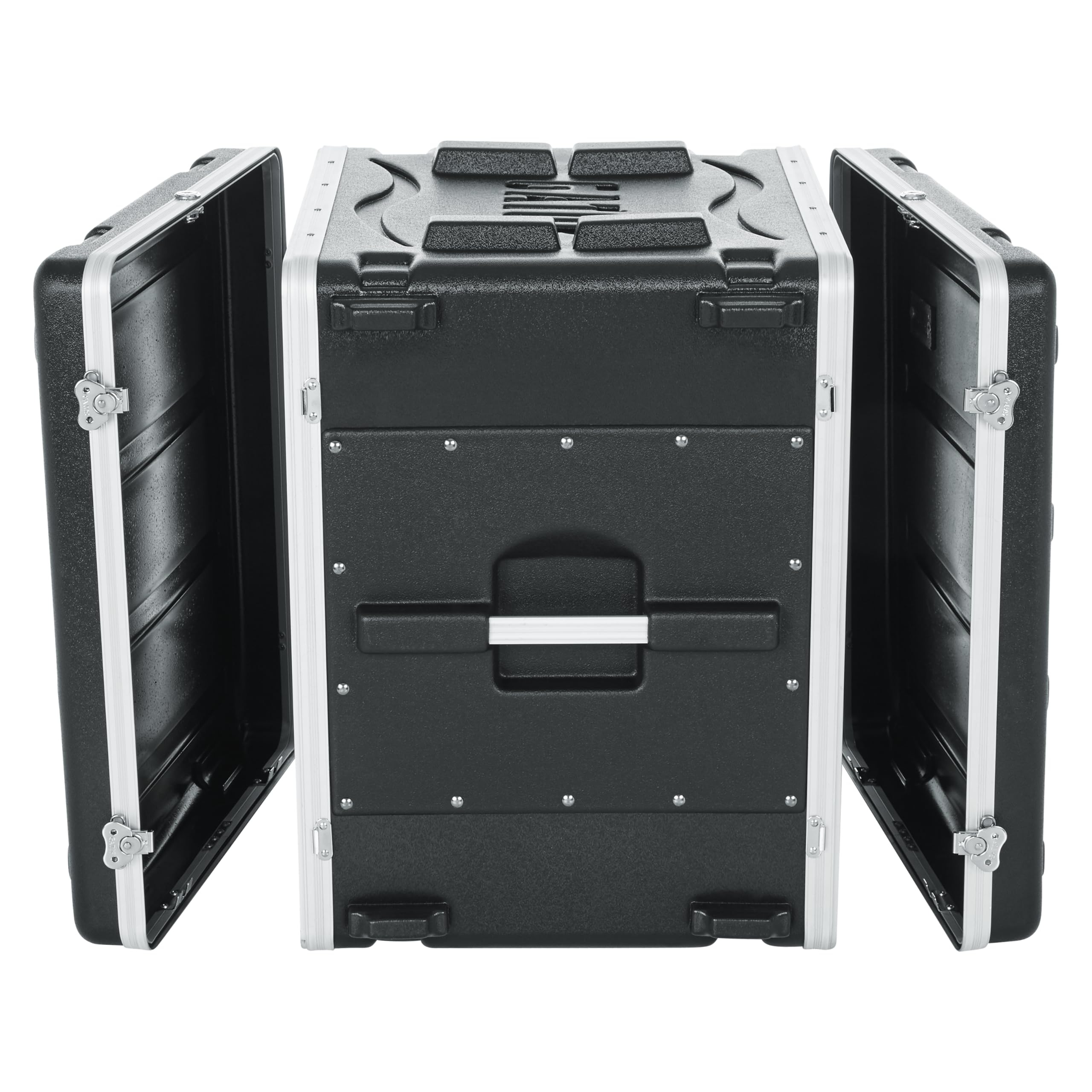 Gator Cases Lightweight Molded 12U Rack Case with Heavy Duty Latches, Standard 19.25″ Depth (GR-12L)