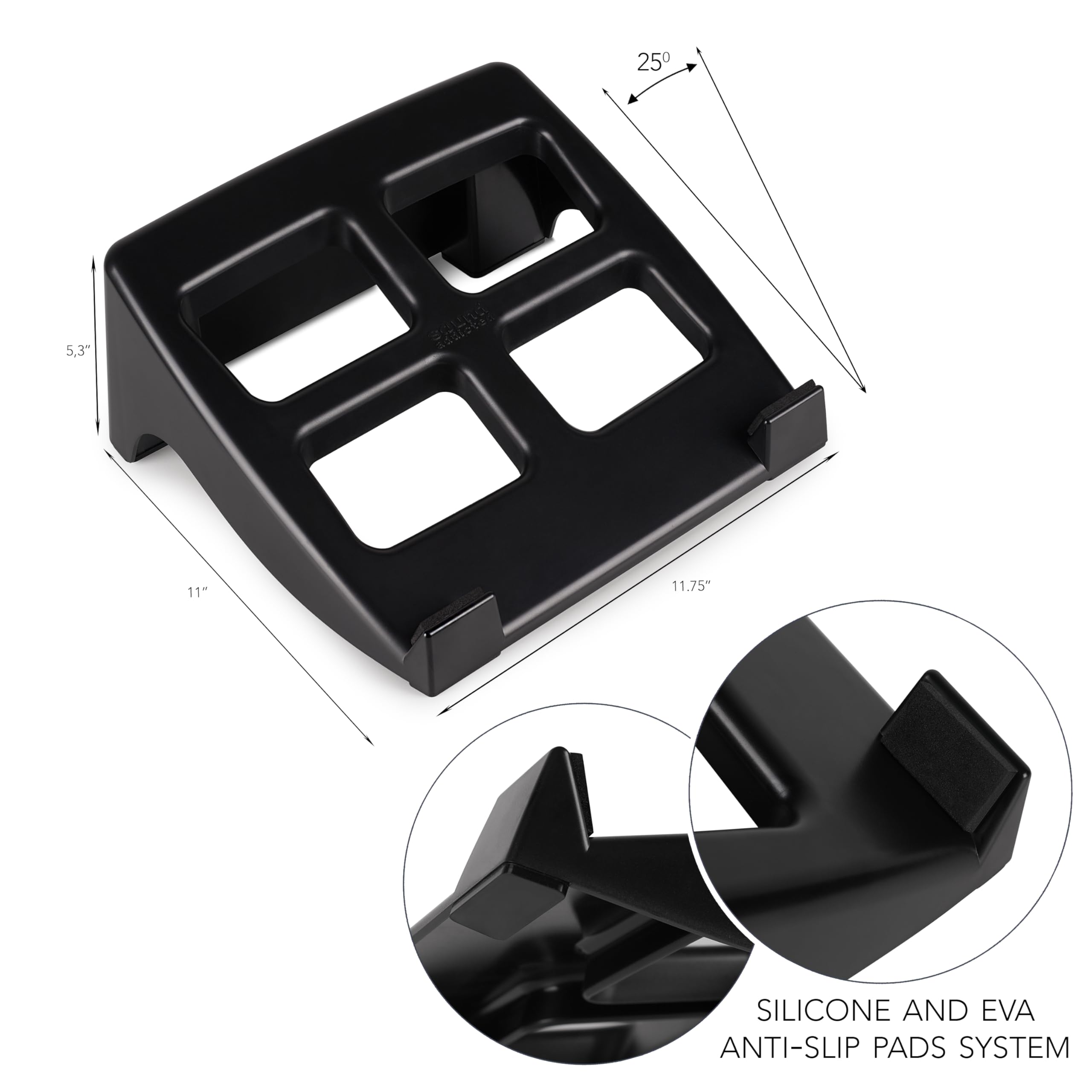 Sound Addicted – Ergonomic Stand for MPC ONE+ and MPC ONE G2 | 25° Tilt Reduces Neck and Back Pain During Your Beat Production