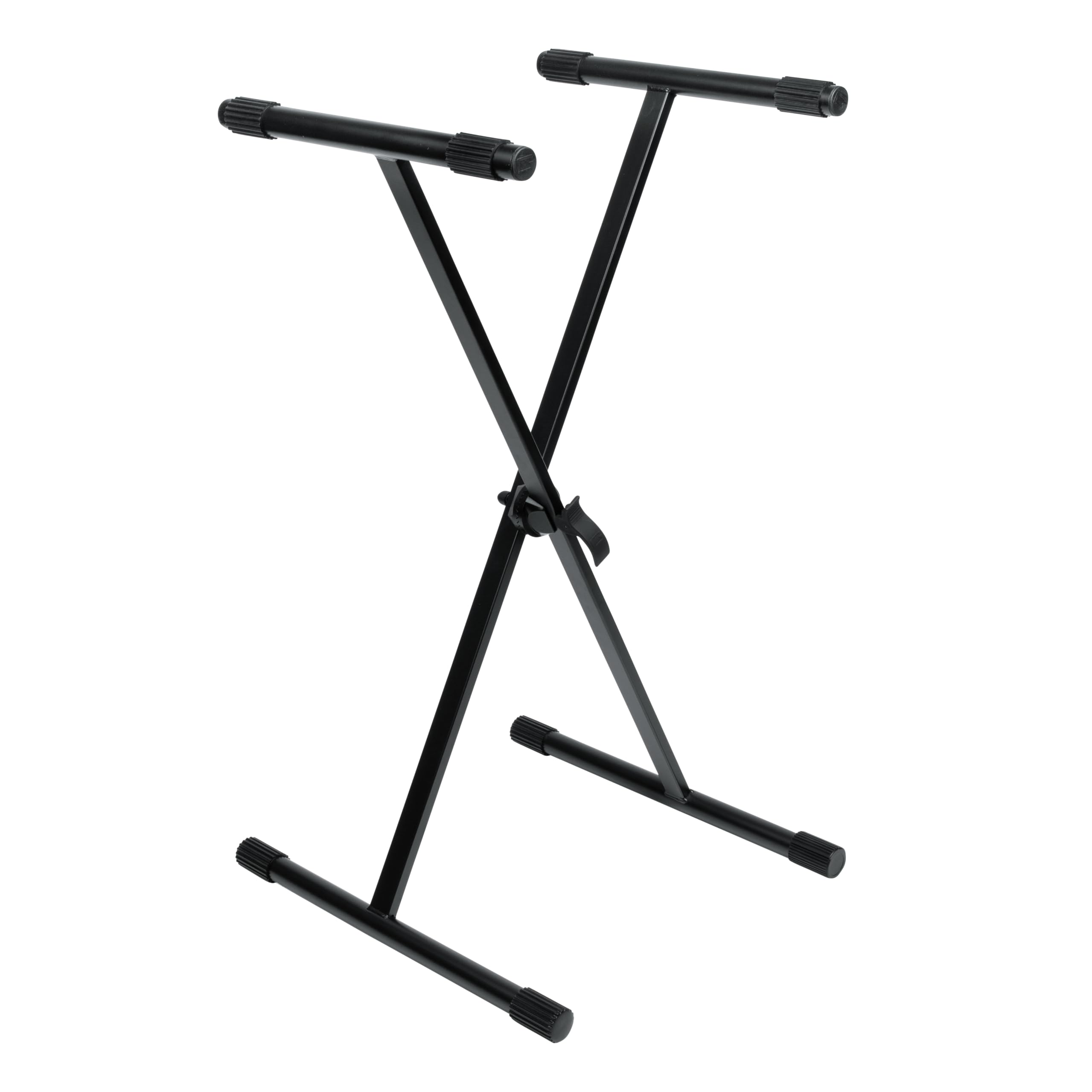 Gator Frameworks Single Brace X-Style Keyboard Stand with Adjustable Height and Leveling Feet (GFW-KEY-1000X)