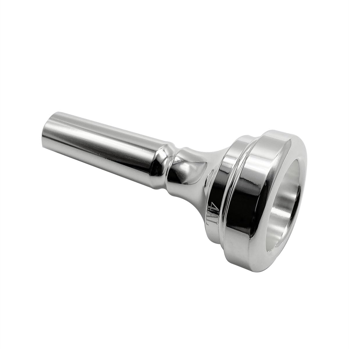 Missmore Silver Plated Trombone Mouthpiece 4AL Large Shank