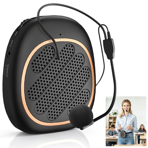 Bueuo Voice Amplifier10W Portable Speaker Microphone for Teachers